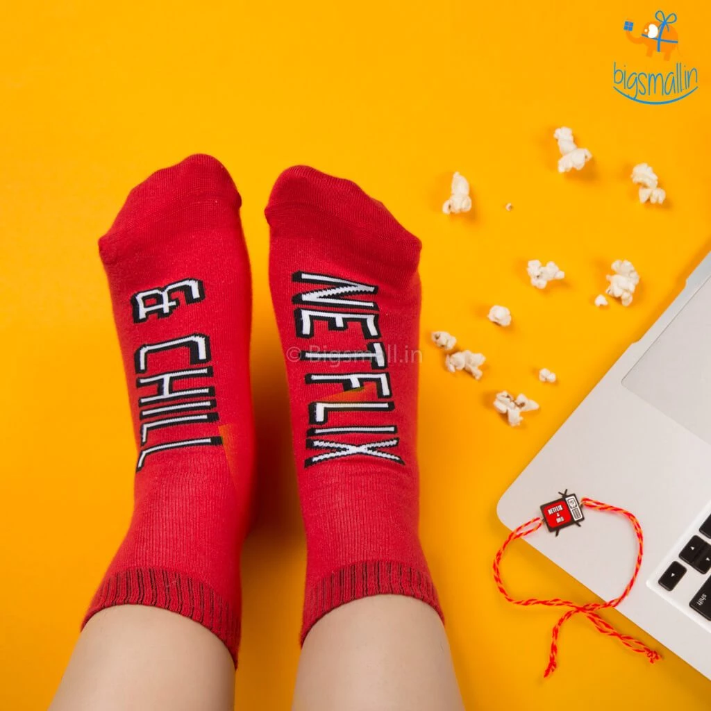 Bigsmall Netflix & Bro Rakhi Gift Set