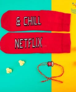 Bigsmall Netflix & Bro Rakhi Gift Set