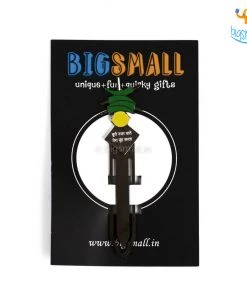 Bigsmall_piu Father's Day Nimbu Mirchi Metallic Bookmark