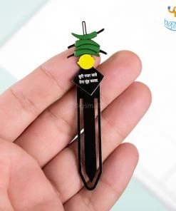 Bigsmall_piu Father's Day Nimbu Mirchi Metallic Bookmark