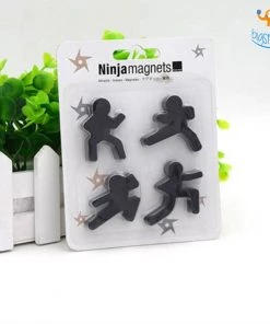 Akshay Mumbai Importer Ninja Magnets - Set Of 4