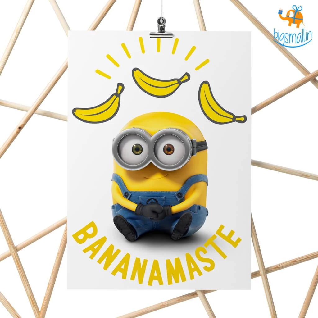 InkFlap Official Minions Poster With Snowing Effect