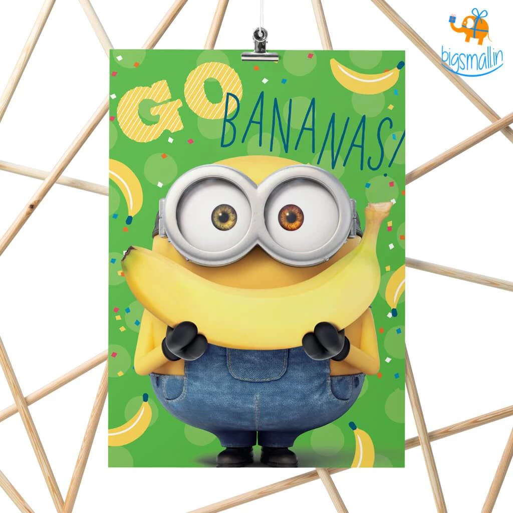 InkFlap Official Minions Poster With Snowing Effect