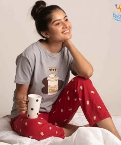 Bigsmall_soxytoes Okay But First Coffee Pyjama & T-Shirt Set All Of It