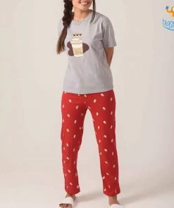 Bigsmall_soxytoes Okay But First Coffee Pyjama & T-Shirt Set All Of It