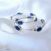 Ash Designs All Of It Mykonos Kyanite Bangles - Set Of 2