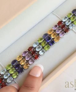 Ash Designs Kaleidoscope Multi Stone Bracelet Sale