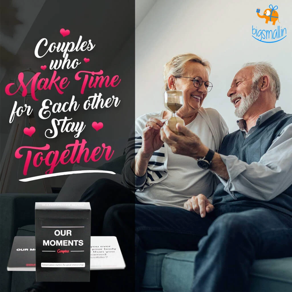 Bigsmall Our Moments Couples: Fun Card Game