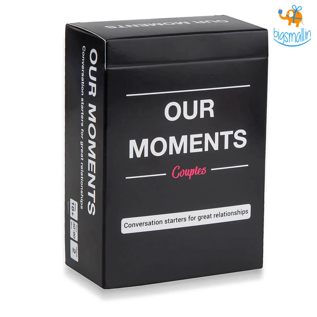 Bigsmall Our Moments Couples: Fun Card Game