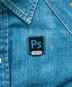 Bigsmall_piu PS I Love You Lapel Pin Sale