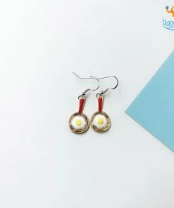 AmyLi All Of It Pan Omelet Earrings