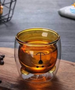 Bigsmall_hmk Bear Shaped Double Wall Glass All Of It