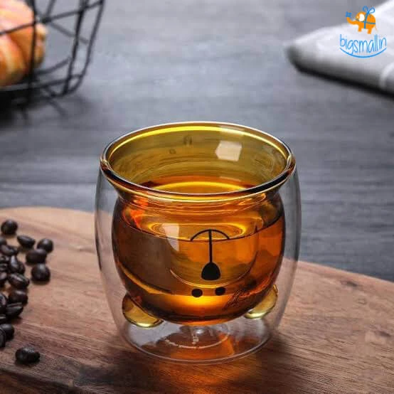 Bigsmall_hmk Bear Shaped Double Wall Glass All Of It