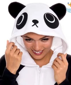 AmyLi All Of It Panda Plush Onesie