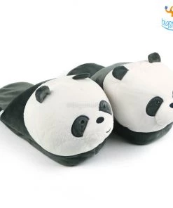 AmyLi Panda Plush Slippers