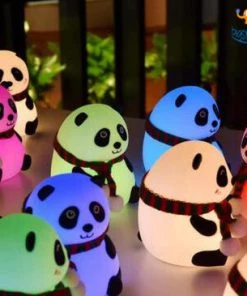 Bigsmall_hmk Panda Touch Silicone Lamp