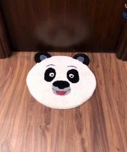 Rug Imitiyaz Corporate Handcrafted Panda Shaped Rug