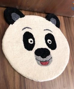 Rug Imitiyaz Corporate Handcrafted Panda Shaped Rug