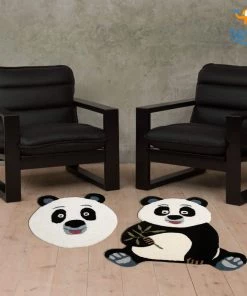 Rug Imitiyaz Corporate Handcrafted Panda Shaped Rug
