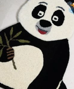 Rug Imitiyaz Corporate Handcrafted Panda Shaped Rug