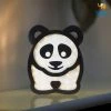 Bigsmall Panda Wooden LED Lamp