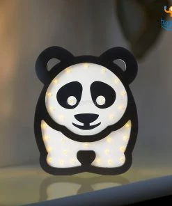 Bigsmall Panda Wooden LED Lamp