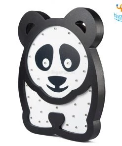 Bigsmall Panda Wooden LED Lamp