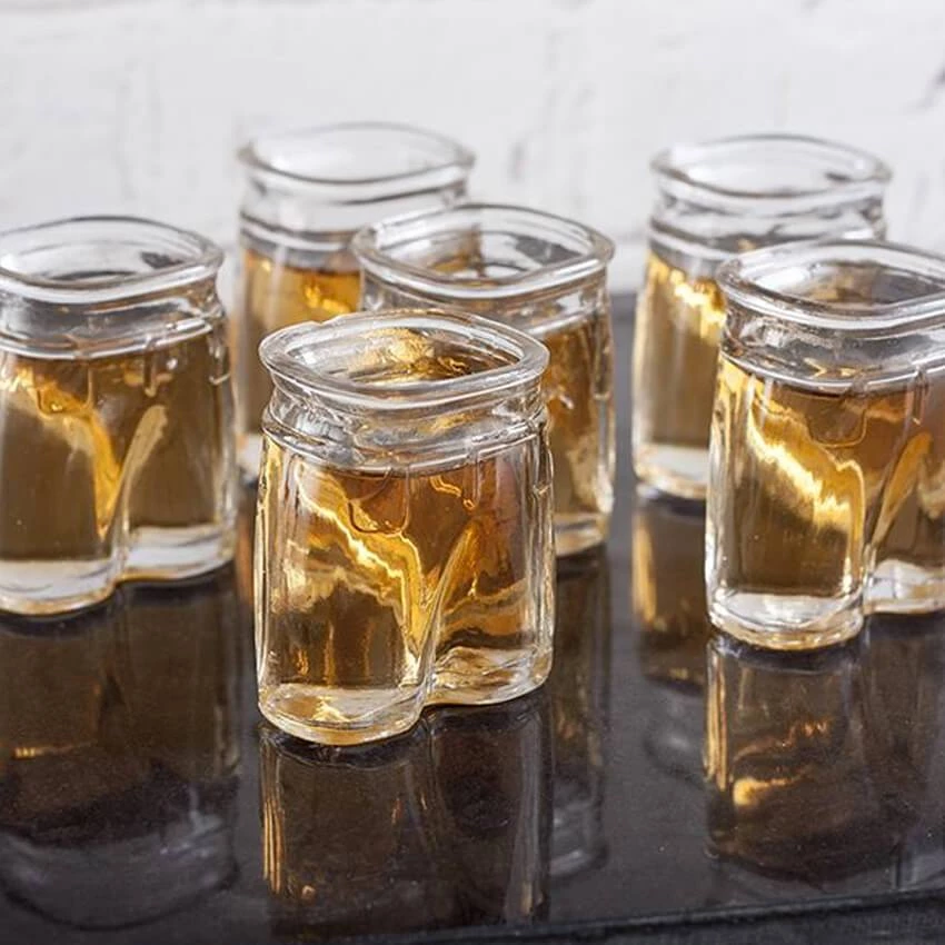 Devnow Pants Up Shot Glasses - Set Of 6