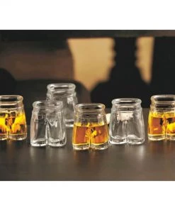 Devnow Pants Up Shot Glasses - Set Of 6