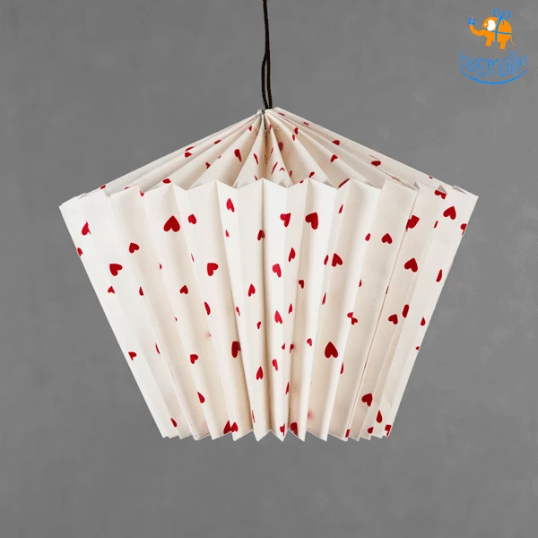 Ascetic Little Hearts Paper Lantern All Of It