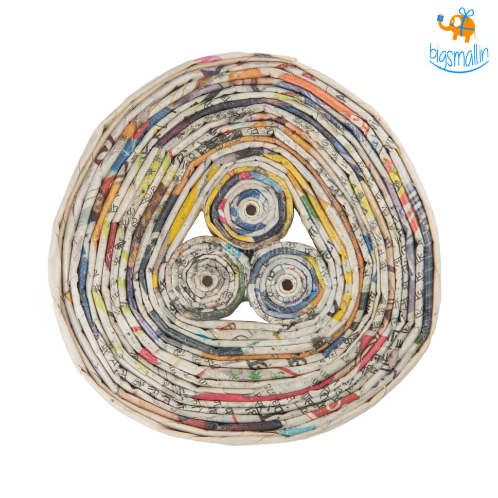 Bigsmall Father's Day Eco-Friendly Recycled Paper Coasters