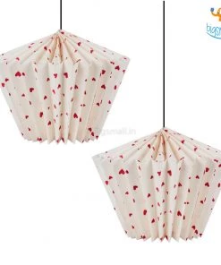 Ascetic Little Hearts Paper Lantern All Of It