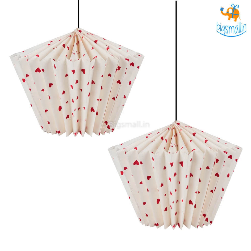 Ascetic Little Hearts Paper Lantern All Of It