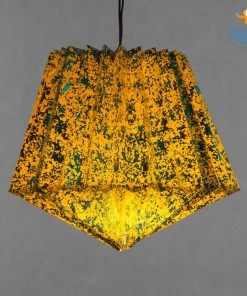 Ascetic Sale Blue Patterned Paper Lantern