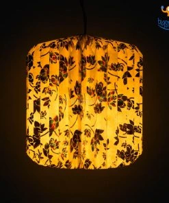 Ascetic Multicolored Patterned Paper Lantern All Of It