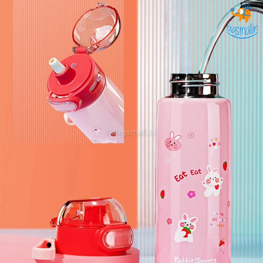 Big Daddy Pastel Animals Hot & Cold Water Bottle