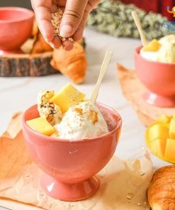 Hollyhock Pastel Ice Cream Bowl - Set Of 2 All Of It