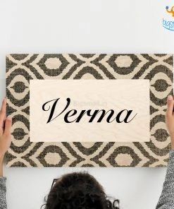 Chitra Chaya Personalized Pattern Name Plate | COD Not Available