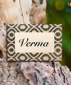Chitra Chaya Personalized Pattern Name Plate | COD Not Available