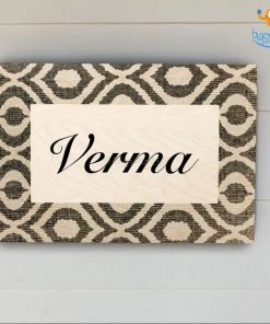 Chitra Chaya Personalized Pattern Name Plate | COD Not Available