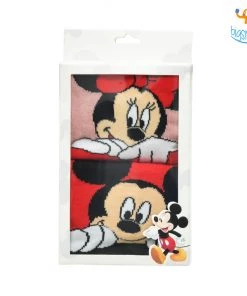 Balenzia Peeking Mickey & Mini Mouse Socks - Pack Of 2