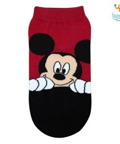 Balenzia Peeking Mickey & Mini Mouse Socks - Pack Of 2