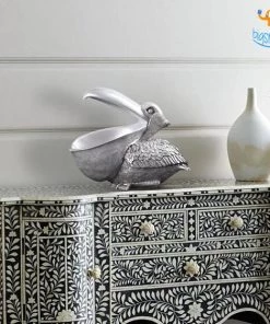 Coral Tree Father's Day Pelican Storage Table Decorative