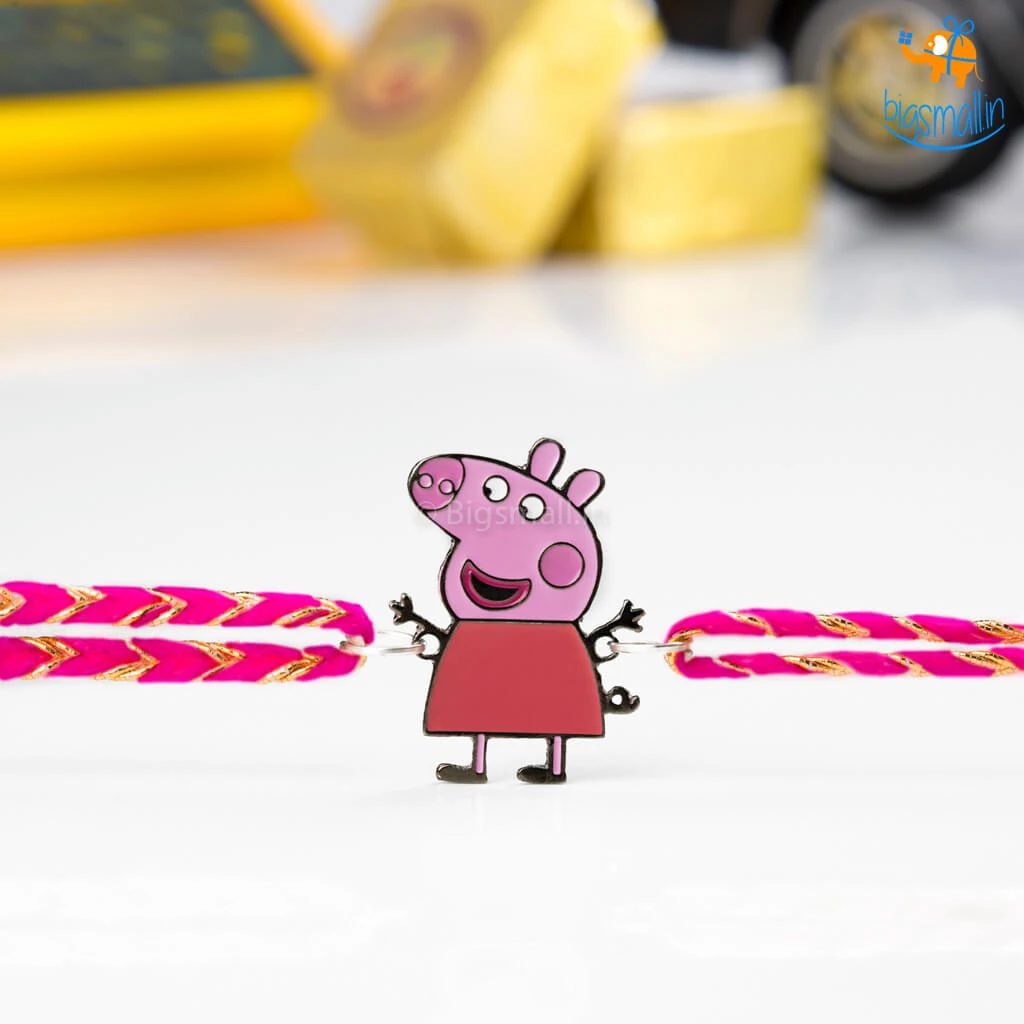 Bigsmall_piu Peppa Pig Rakhi All Of It
