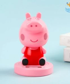Bigsmall_hmk Gifts Peppa Pig Solar Powered Bobblehead