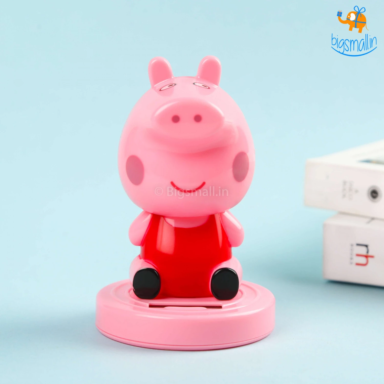 Bigsmall_hmk Gifts Peppa Pig Solar Powered Bobblehead