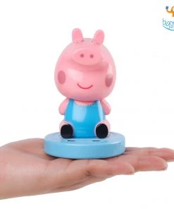 Bigsmall_hmk Gifts Peppa Pig Solar Powered Bobblehead