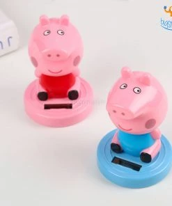 Bigsmall_hmk Gifts Peppa Pig Solar Powered Bobblehead