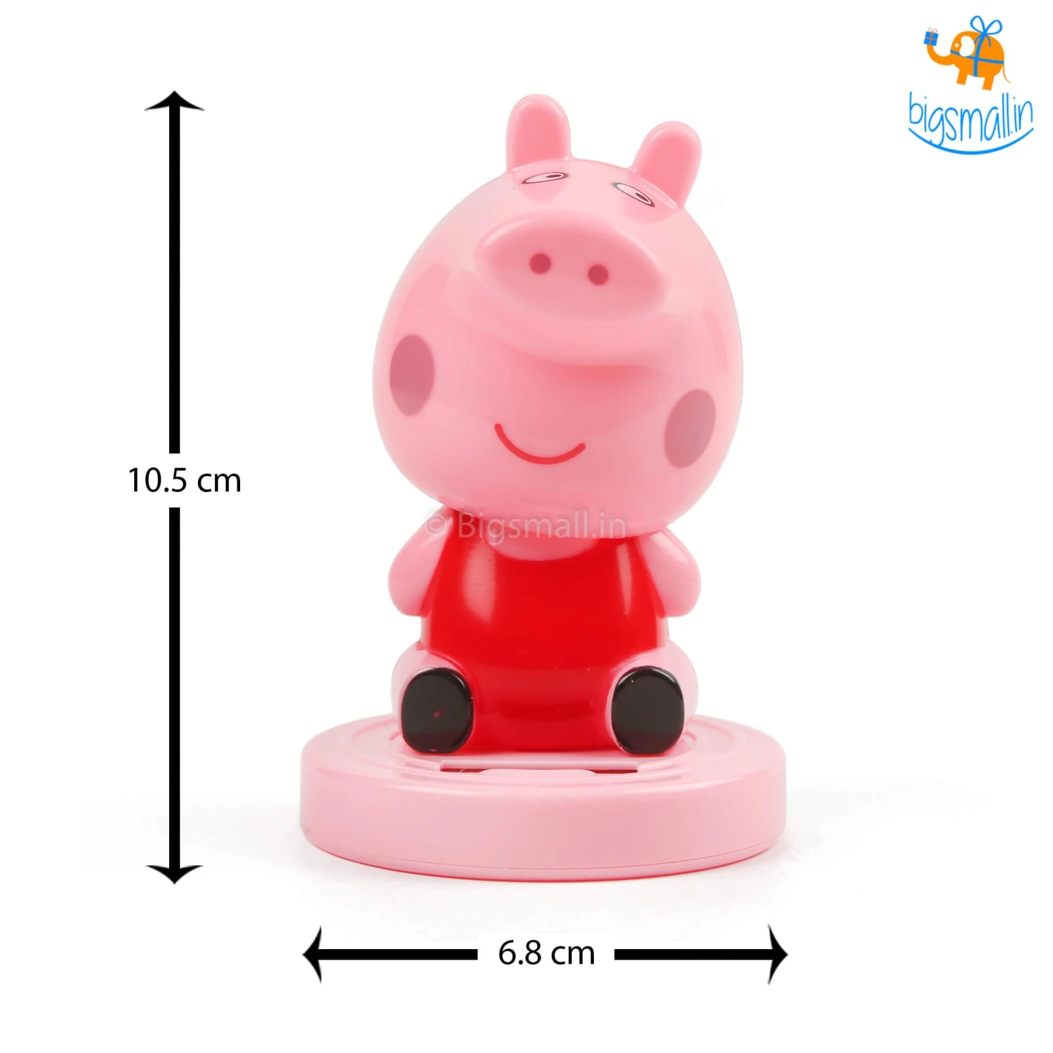 Bigsmall_hmk Gifts Peppa Pig Solar Powered Bobblehead