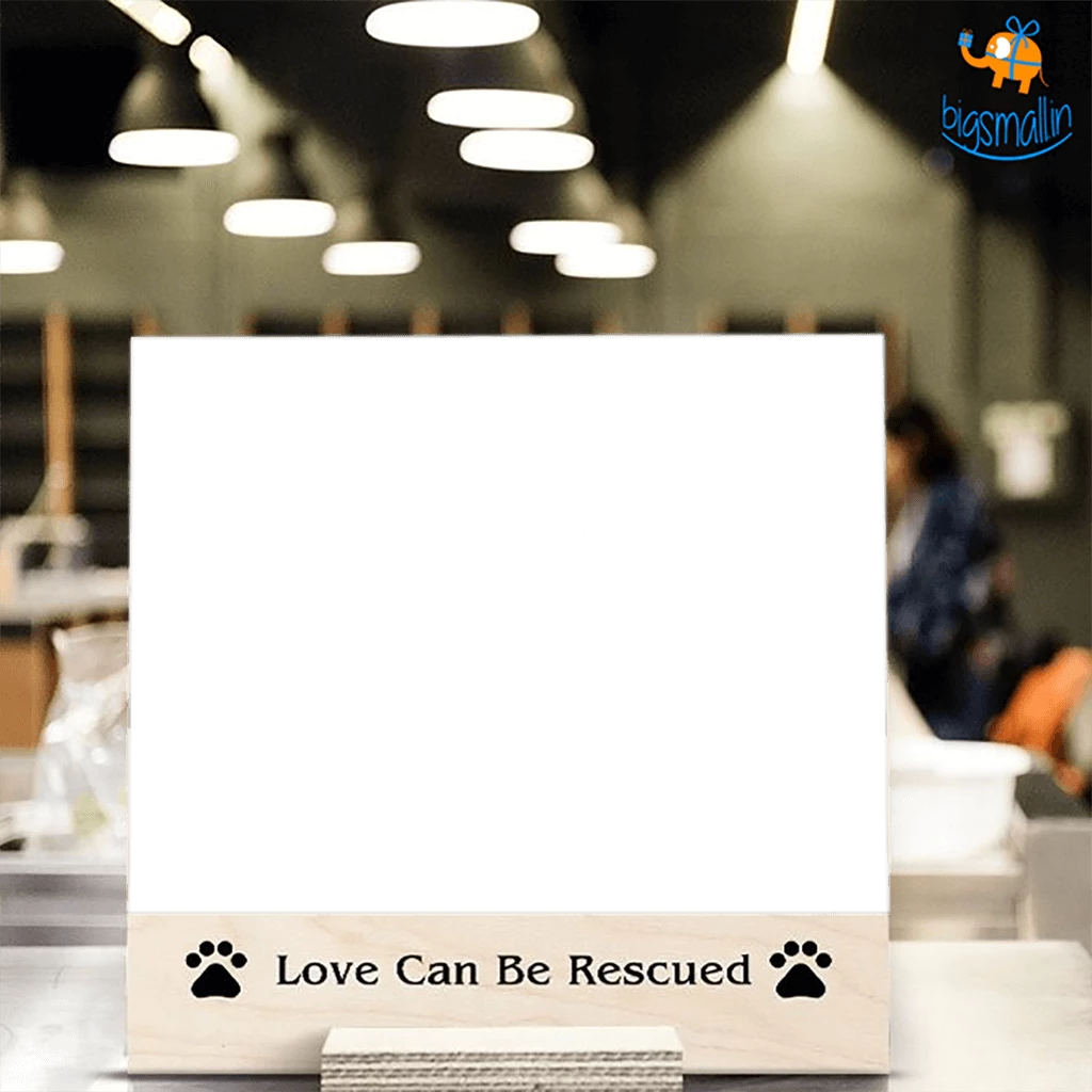 Chitra Chaya Personalized Pets Love Frame | COD Not Available